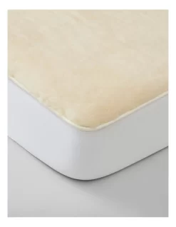 Deluxe Australian Wool Reversible Underlay In White