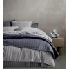 Reilly Stripe Quilt Cover Set In Atlantic