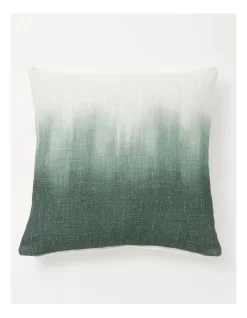 Somerset Ombre Print Cushion 50X50 Cm In Eucalyptus Green