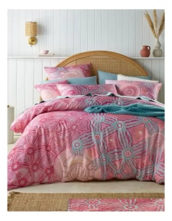 Journeys And Connection Quilt Cover Set In Multi