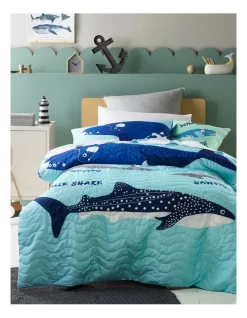 AMCS X Art Series Friends Of The Sea Quilt Cover Set In Multi