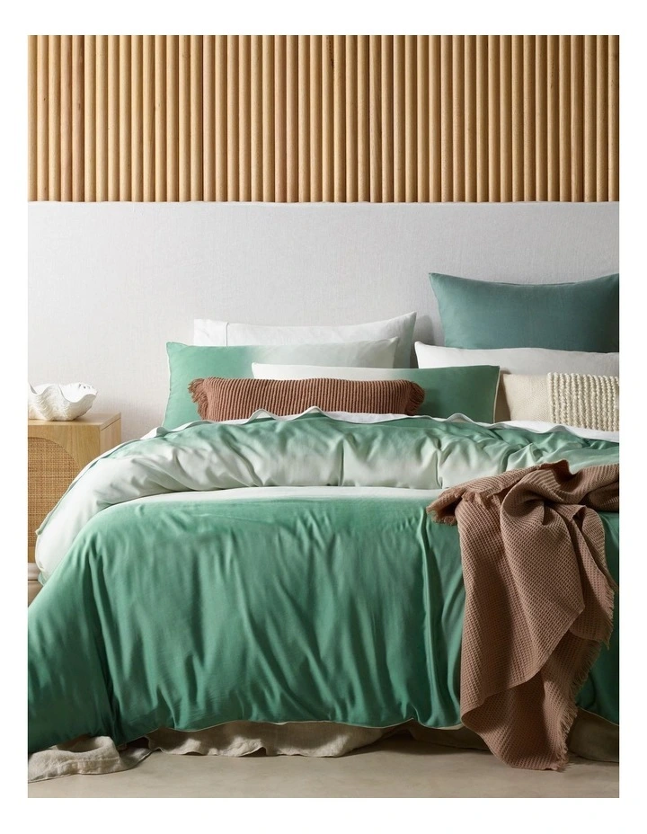Meridian Tencel Ombre Quilt Cover Set In Assorted