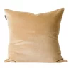 Luxury Velvet Cushion Cashew