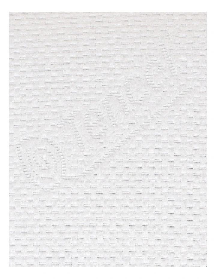 Charcoal Memory Foam Pillow In White - Image 6