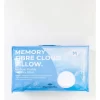 Memory Fibre Pillow Soft/Medium In White