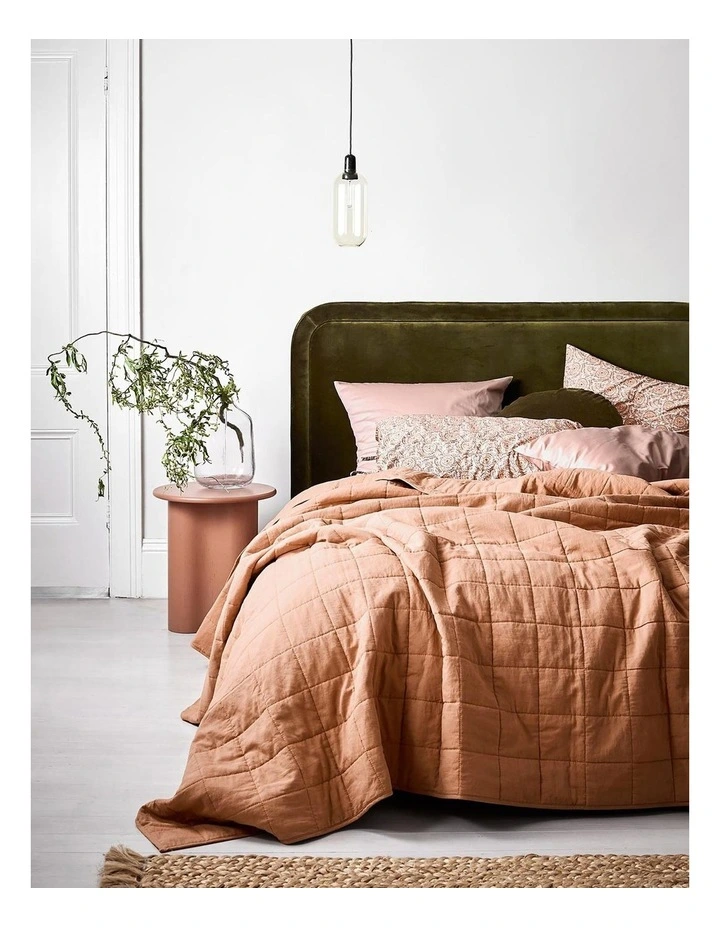 Maison Vintage Coverlet Hazelnut