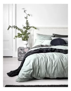 Halo Organic Sateen Bedlinen Collection Mist