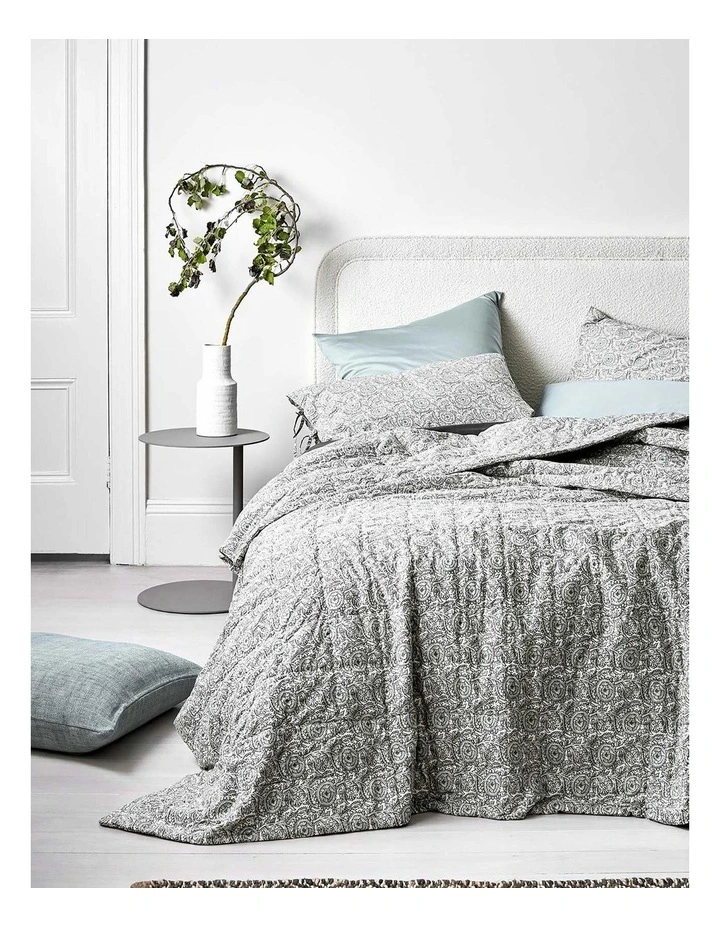 Jaipur Standard Pillowcase In Mist/Feather - Image 2