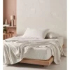 Linen House Zetta Sheet Set In Moonbeam