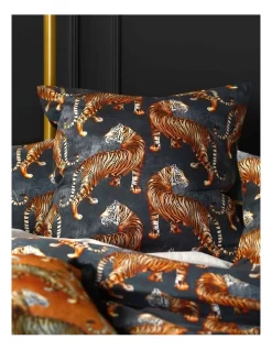 Tigress European Pillowcase In Grey