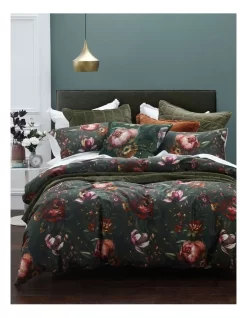 Mellini Quilt Cover Set In Green