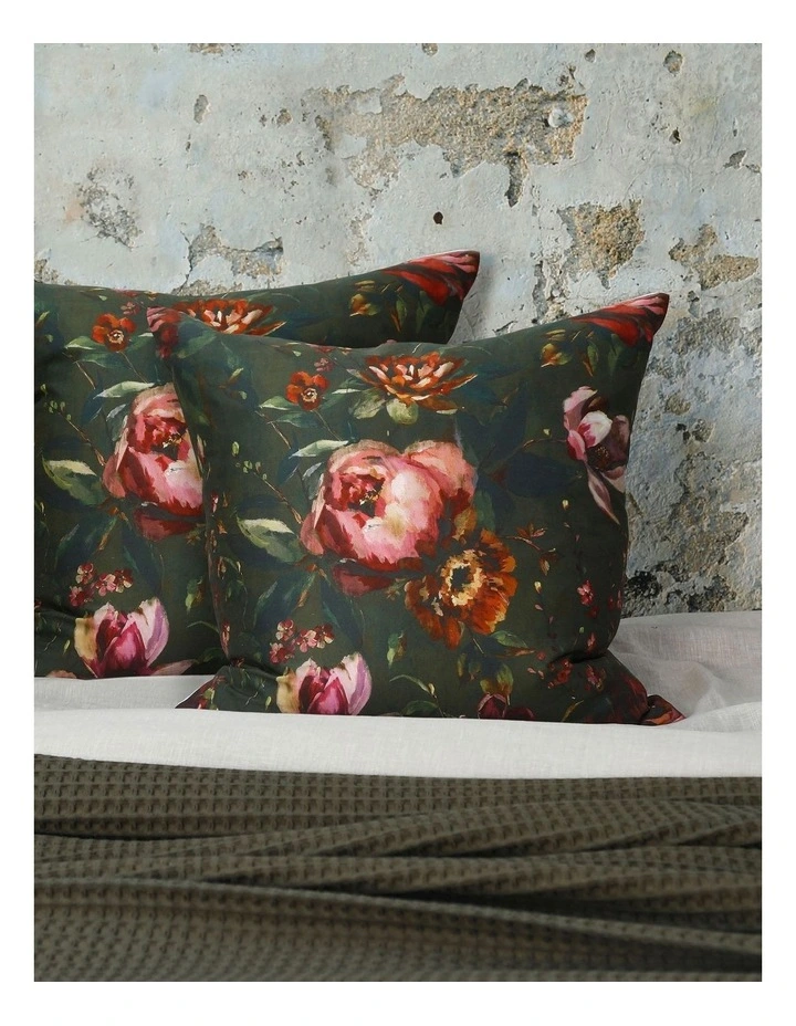 Mellini Quilt Cover Set In Green - Image 3