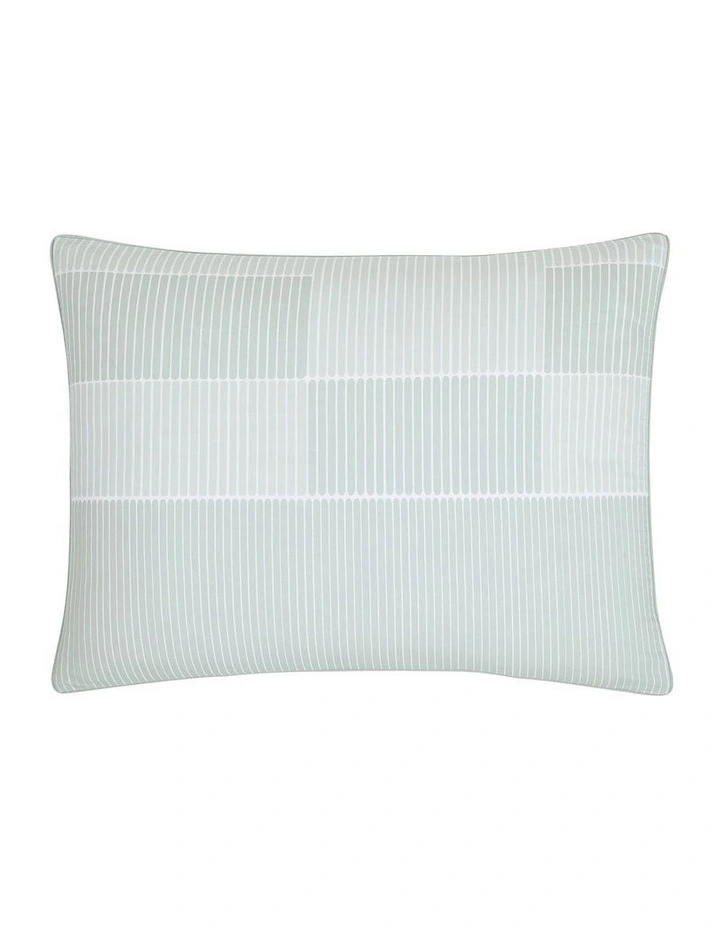 Calvin Klein Monochrome Essentials Quilt Cover Set In Mint Grey - Image 5