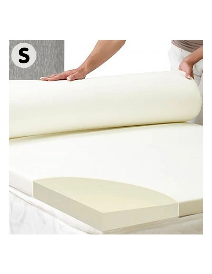 Laura Hill High Density 7cm Mattress Foam Topper Single - Image 2
