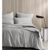 Reilly Quilt Cover Set In Soft Grey