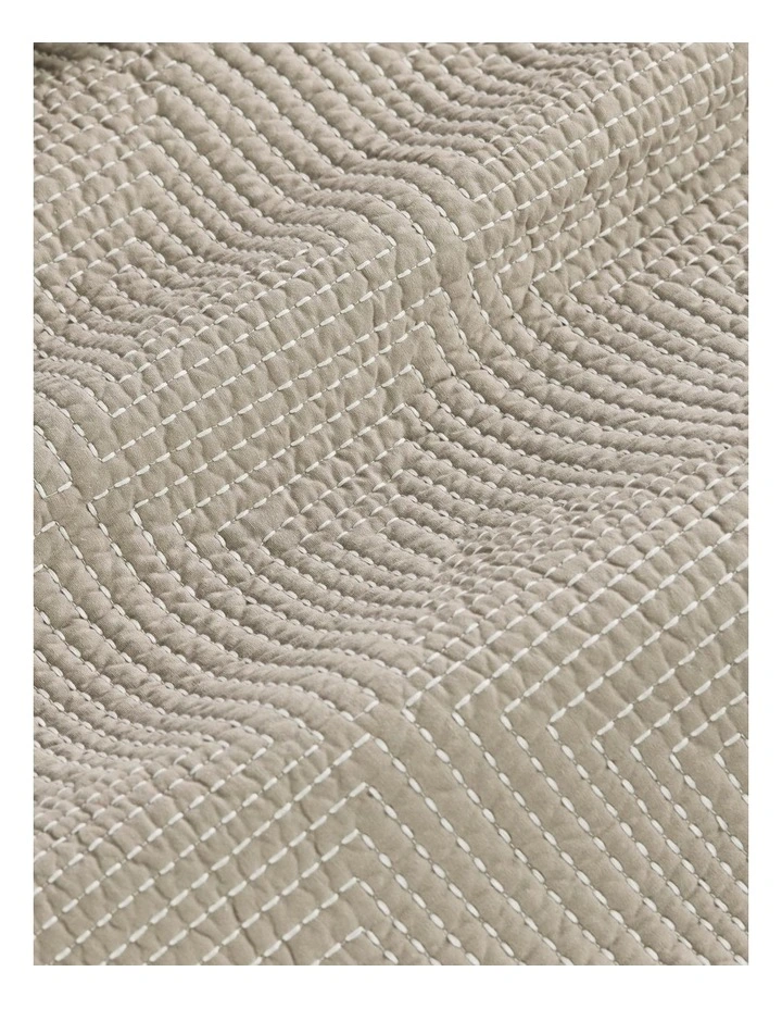 Beechwood Bedcover In Beige - Image 2