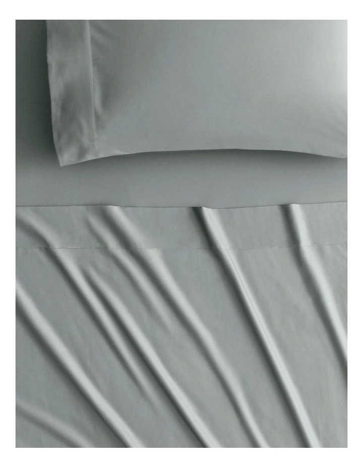 Egyptian Cotton 500tc Twill Sheet Set 50cm In Tidal