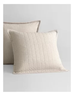 Reilly Stripe European Sham In Dust