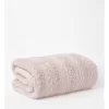 Heritage Faux Fur Heated Throw In Pink