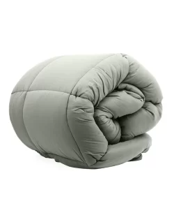 Charcoal Bamboo Quilt 350GSM