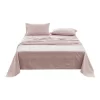 Queen Size Bed Sheets Set In Purple