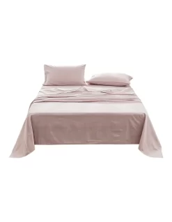 Single Size Bed Sheets Set In Purple
