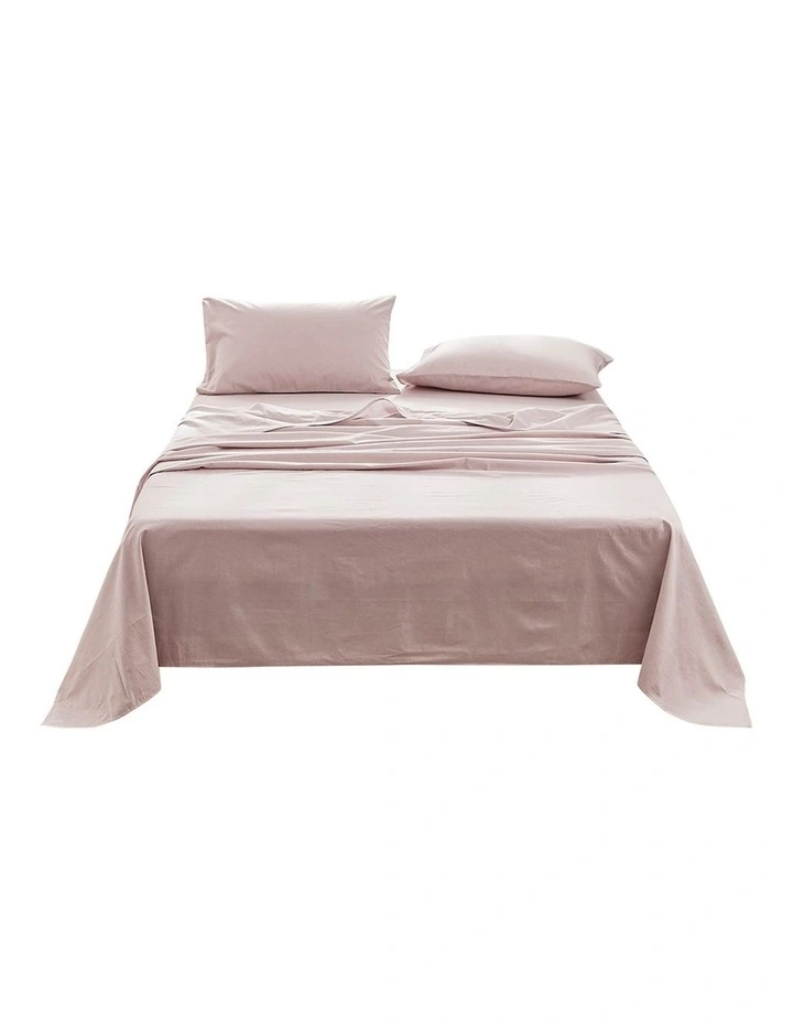 Single Size Bed Sheets Set In Purple