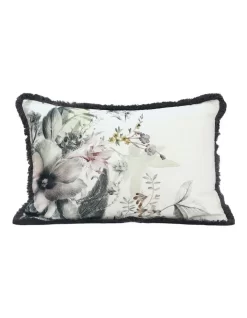 Etoile 40x60cm Cushion In White/Black