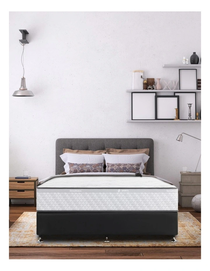Miracoil Advance Affogato Firm 4 Smooth Top Mattress In White