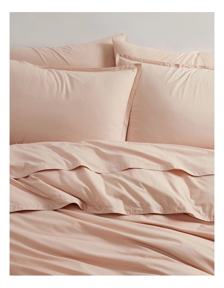 Calvin Klein CK Naturals Tencel Cotton Quilt Cover Set In Beechwood - Image 2