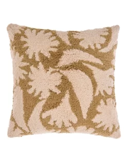 Linen House Olli Cushion In Pink/Brown