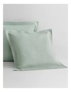 Beechwood Tailored European Sham In Dew