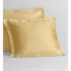 Belltana Tailored European Pillowcase In Soft Gold