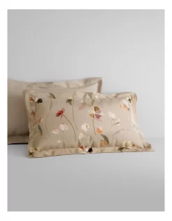 Henley Tailored Pillowcase Pair In Nutmeg