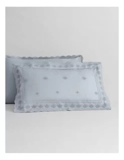 Mansfield Tailored Pillowcase Pair In Tidal