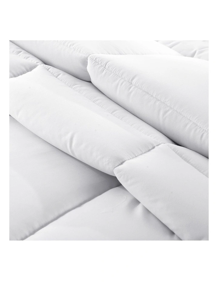 Goose Down Feather 800GSM Comforter Doona Super King In White - Image 2