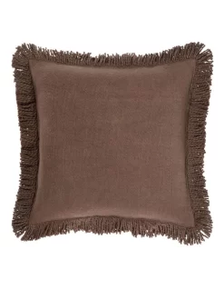 Linen House Coastal Cushion In Walnut